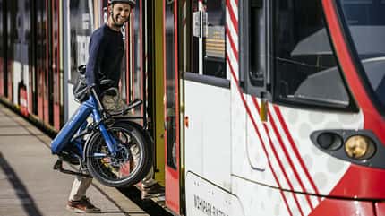 Klapprad, Zug Klapprad, Zug
