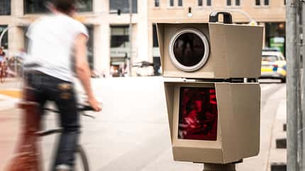 Radar measurement in a pedestrian zone Radar measurement in a pedestrian zone