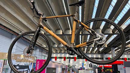 Fitnessbike MyBoo Agona mit Bambusrahmen Fitnessbike MyBoo Agona mit Bambusrahmen