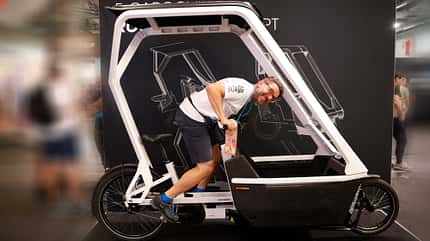 Eurobike 2023 I Kurioses I Bergamont Cargobike Konzeptstudie Eurobike 2023 I Kurioses I Bergamont Cargobike Konzeptstudie