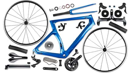 Rennrad, Einzeltelile Rennrad, Einzeltelile