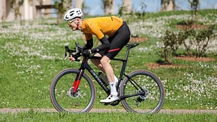 Cannondale Supersix Evo Hi-Mod 1,Rennrad,Ansicht Draußen,Testfahrt Cannondale Supersix Evo Hi-Mod 1,Rennrad,Ansicht Draußen,Testfahrt
