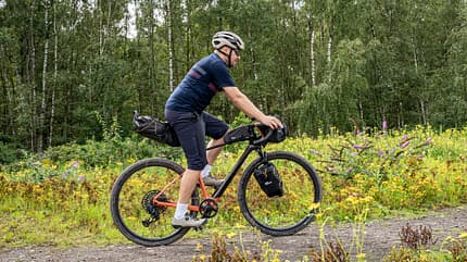 Jack Wolfskin Morobbia Bikepackingtaschen,Action,Fahrer,Gravelbike Jack Wolfskin Morobbia Bikepackingtaschen,Action,Fahrer,Gravelbike