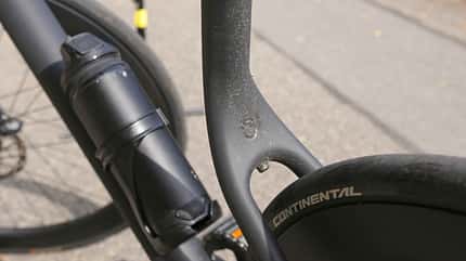 E-Rennrad Urwahn Straßenfalke mit dem Knick im Rahmen E-Rennrad Urwahn Straßenfalke mit dem Knick im Rahmen