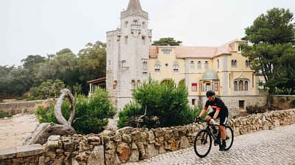 Specialized Roubaix SL8, Actionfoto,Roadbike,Cascais,Portugal,Kopfsteinpflaster Specialized Roubaix SL8, Actionfoto,Roadbike,Cascais,Portugal,Kopfsteinpflaster