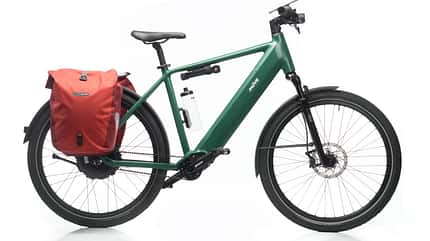 Trekking E-Bike Möve Voyager V10 mit Reiseequipment Trekking E-Bike Möve Voyager V10 mit Reiseequipment