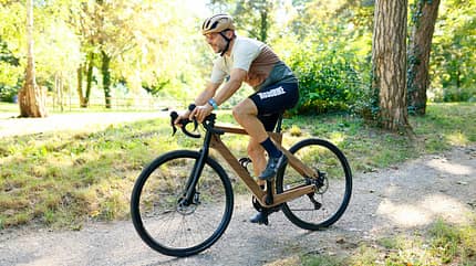 Gravelbike MyEsel Gravel Bike Aufmacher von links Gravelbike MyEsel Gravel Bike Aufmacher von links