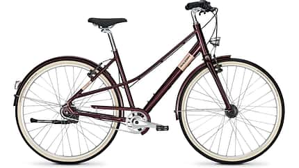Citybike Raleigh Halifax 8 in mahagonirot Citybike Raleigh Halifax 8 in mahagonirot