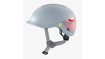 Helm mit Licht: Unit 1 Faro Mips, Seitenansicht Helm mit Licht: Unit 1 Faro Mips, Seitenansicht