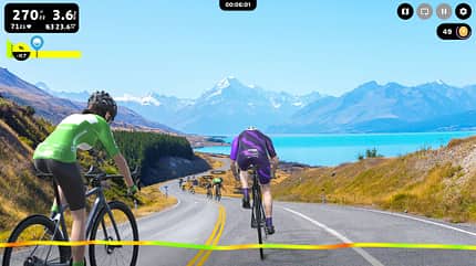 Rouvy,Rollentrainer,Apps,Screenshot Rouvy,Rollentrainer,Apps,Screenshot