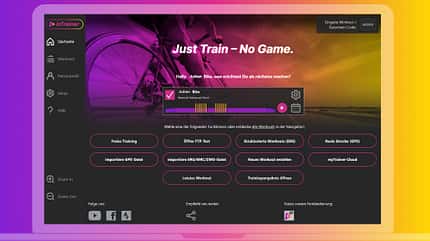 icTrainer,App,Rollentrainer,Screenshot icTrainer,App,Rollentrainer,Screenshot