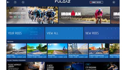 Homescreen,Fulgaz,Rollentrainer,App Homescreen,Fulgaz,Rollentrainer,App
