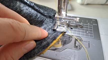 DIY, Nähen, Fahrradhelm