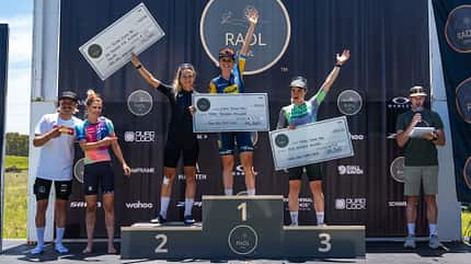 RADL GRVL 2024 Podium Frauen