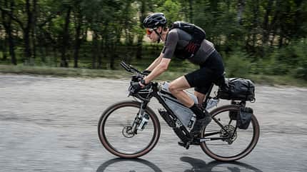 Sebastian Breuer beim Silk Road Mountain Race Sebastian Breuer beim Silk Road Mountain Race