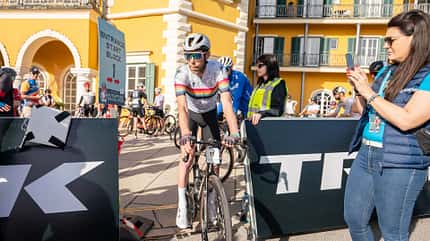 Laurens ten Dam beim Wörthersee Gravel Race Laurens ten Dam beim Wörthersee Gravel Race