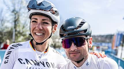 Carolin Schiff und Paul Voß beim Wörthersee Gravel Race Carolin Schiff und Paul Voß beim Wörthersee Gravel Race