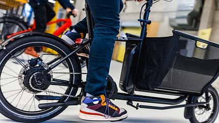Nabenschaltung 3x3 von HB Hightec im Muli Cargobike Nabenschaltung 3x3 von HB Hightec im Muli Cargobike