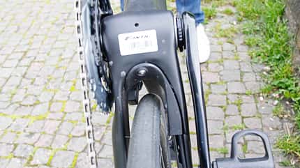 E-Rennrad FMoser Road Rival Akkuschachtcover E-Rennrad FMoser Road Rival Akkuschachtcover