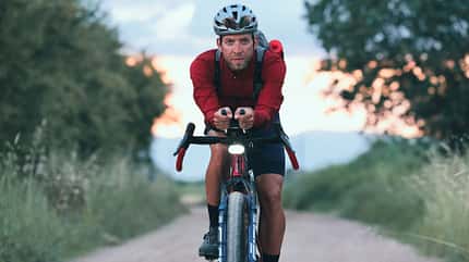 Ulrich Bartholmös im Training für die Tour Divide 2024 Ulrich Bartholmös im Training für die Tour Divide 2024