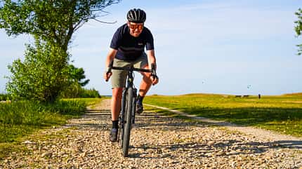 Giant Revolt X Advanced Pro 2,Gravelbike,Action frontal Giant Revolt X Advanced Pro 2,Gravelbike,Action frontal