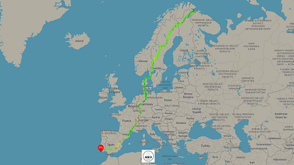 European Divide Trail: Die Strecke European Divide Trail: Die Strecke