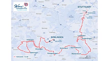 Women's Cycling Grand Prix Stuttgart Streckenkarte Women's Cycling Grand Prix Stuttgart Streckenkarte