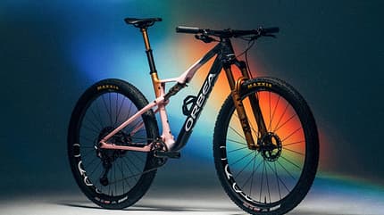 Das Orbea Oiz wird in dieser speziellen Lackierung bei Olympia zu sehen sein.