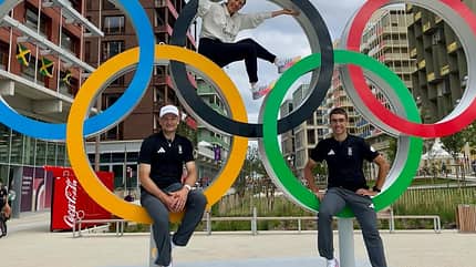 Angekommen in Paris: Luca, Julian und Nina sind ready für die Spiele in Paris!