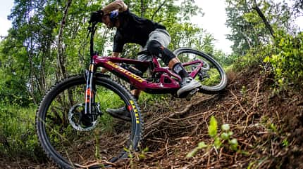 Chamonix,France 2024,Santa Cruz Bronson Santa Cruz Bronson, Chamonix, France 2024