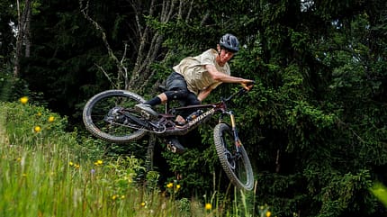 Chamonix,France 2024,Santa Cruz Bronson Santa Cruz Bronson, Chamonix, France 2024
