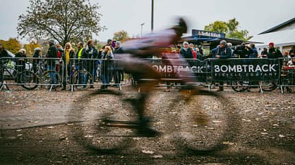 Bei einem Cyclocross-Rennen des NRW Cross-Cups Bei einem Cyclocross-Rennen des NRW Cross-Cups