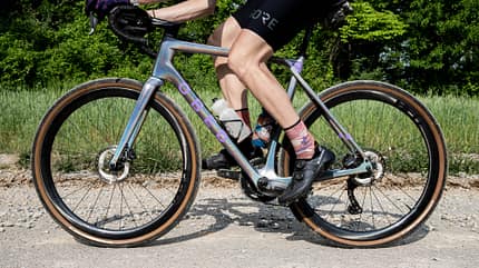 Gravelbike,Obed GVR Prism,USA,Actionfoto,seitliche Aufnahme
