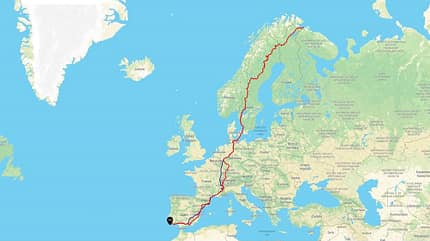 Sebastian Breuers European Connect Trail Karte Sebastian Breuers European Connect Trail Karte