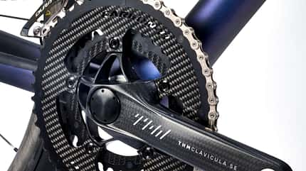 Am Schmolke Leggerissima ist als Kurbel eine THM Clavicula SE Compact 172.5mm / 50-34 verbaut.