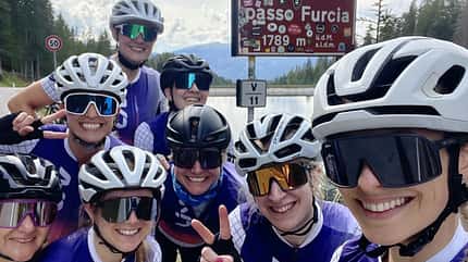 Der Liv Alpencross führte unter anderem über den steilen Furkelpass Der Liv Alpencross führte unter anderem über den steilen Furkelpass