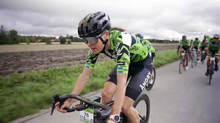 Teilnehmerin des GFNY Uppsala Teilnehmerin des GFNY Uppsala