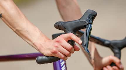 Schalttasten einer Shimano Dira-Ace Di2 Schalttasten einer Shimano Dira-Ace Di2