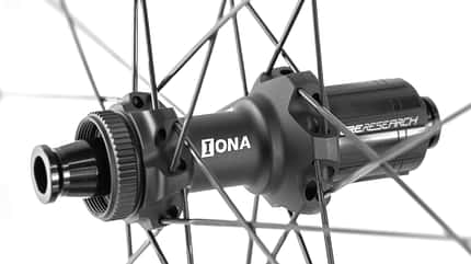 Hinterradnabe des neuen Ere Research Omnia II CLR45 Hinterradnabe des neuen Ere Research Omnia II CLR45