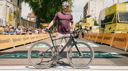 Shimano GRX Di2,Tour de France,Ziellinie Shimano GRX Di2,Tour de France,Ziellinie