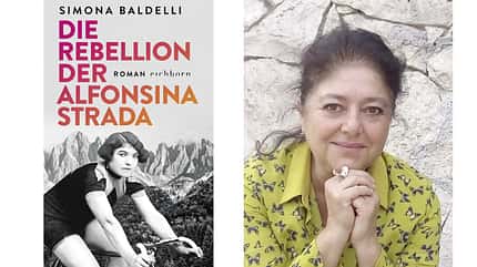 Simona Baldelli, Autorin des Buches "Die Rebellion der Alfonsina Strada" Simona Baldelli, Autorin des Buches "Die Rebellion der Alfonsina Strada"