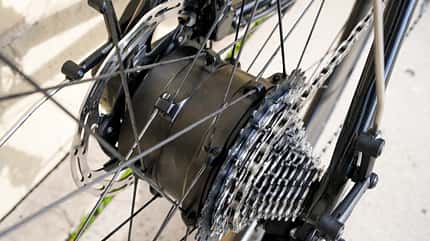 Giant Defy E+ Elite 1,E-Rennrad,Test,Motor in Hinterradnabe Giant Defy E+ Elite 1,E-Rennrad,Test,Motor in Hinterradnabe