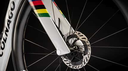 Die Gabel des neuen Colnago Y1Rs Die Gabel des neuen Colnago Y1Rs