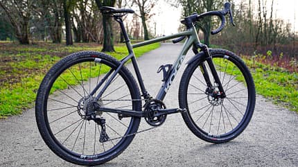 Koga Colmaro,Gravelbike,Extreme Turtle Green,schräge Ansicht Koga Colmaro,Gravelbike,Extreme Turtle Green,schräge Ansicht