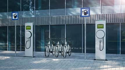 E-Bike-Ladesäule E-Bike-Ladesäule