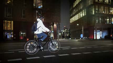 Fahrradfahren in der Stadt Fahrradfahren in der Stadt