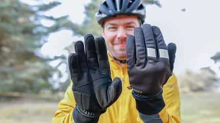 Shimano Windstopper Primaloft Gloves,Handschuhe,Test,Vorder- und Rückseite Shimano Windstopper Primaloft Gloves,Handschuhe,Test,Vorder- und Rückseite