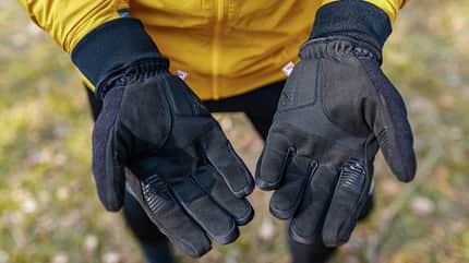 Shimano Windstopper Primaloft Gloves,Handschuhe,Test,Innenfläche Shimano Windstopper Primaloft Gloves,Handschuhe,Test,Innenfläche