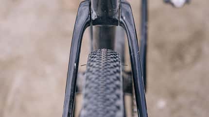 Cannondale Topstone Carbon 1 Lefty AXS Reifenfreiheit am Heck Cannondale Topstone Carbon 1 Lefty AXS Reifenfreiheit am Heck