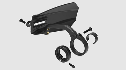 Handguards, Enduro, Crankbrothers, Cockpit, Mtb, Mountainbike Der durchdachte Aufbau der integrierten Handschützer fürs Cockpit erlaubt die Montage zusammen mit fast allen gängigen Lock-On-Griffen auf dem Markt.